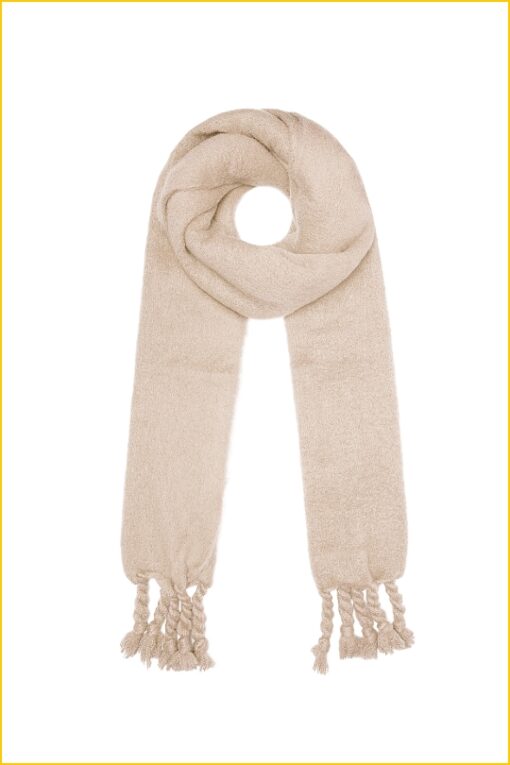 Sjaal winter uni - YEH220020 off-white