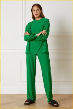 Refined Department Cristel top green