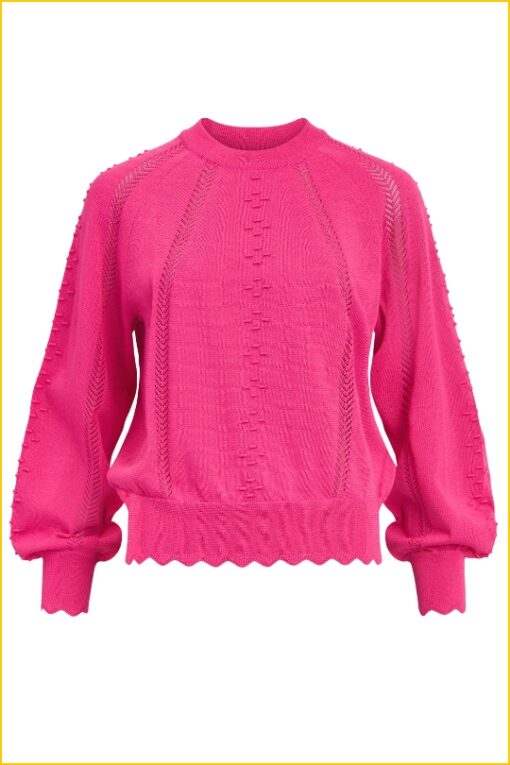 Object - Pullover OBJKALINA - OBJ220052 magenta