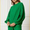 Refined Department Cristel top green