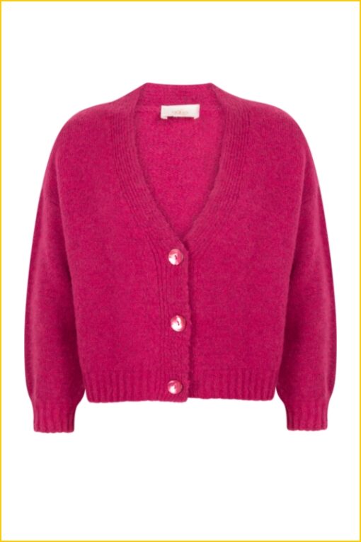 Aaiko - Cardigan Macumba - AAI220049 winter fuchsia