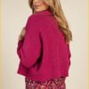 Aaiko - Cardigan Macumba - AAI220049 winter fuchsia