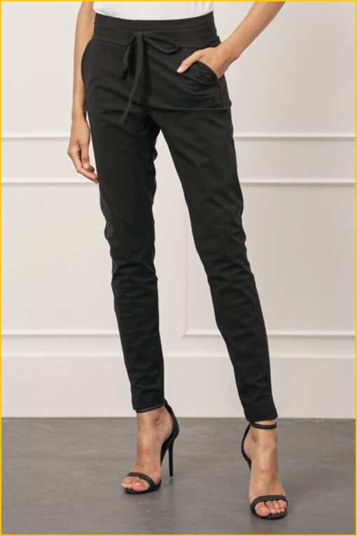 Stairdown trousers - STU220091 black