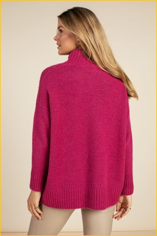 AAI220050 Sweater Michaela winter fuchsi