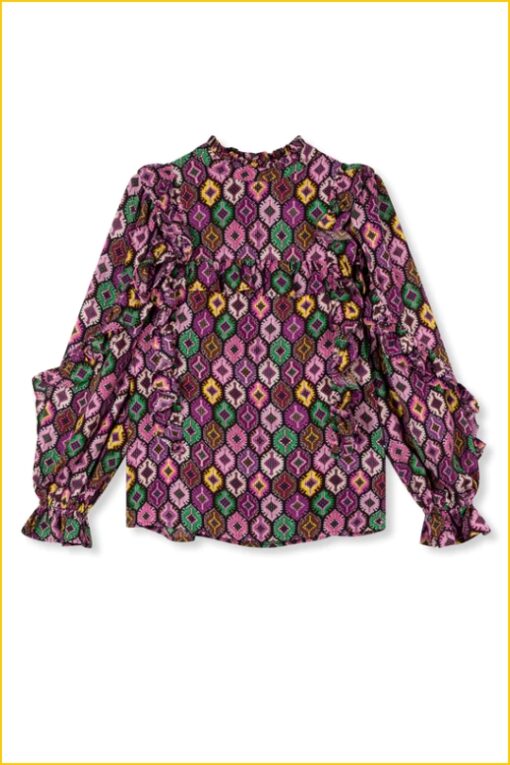 Refined Department Moise blouse purple