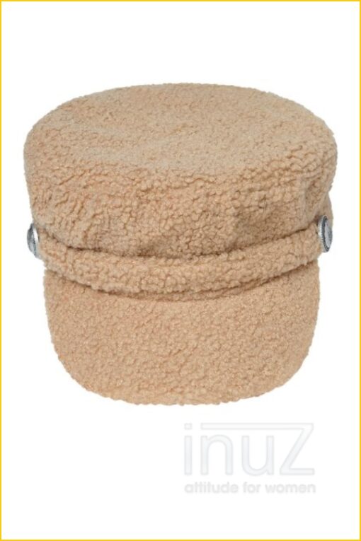 Inuz - Hoed teddy - YEH220005 zand