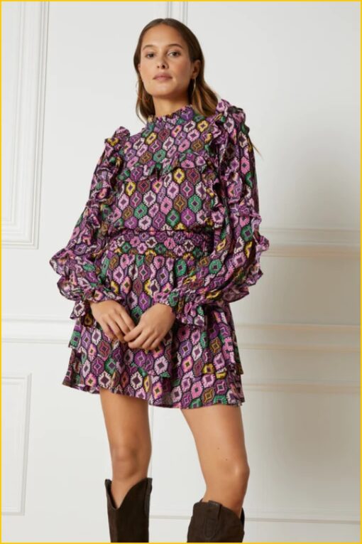 Refined Department Moise blouse purple