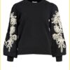 Object pullover objjoana l/s knit black