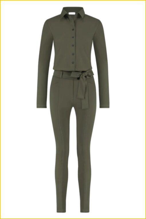 Jane Lushka - Jumpsuit Diana - JAN220098 army - Afbeelding 3
