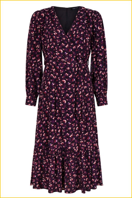 Jurk Sharon - YDE220031 black print - Afbeelding 2