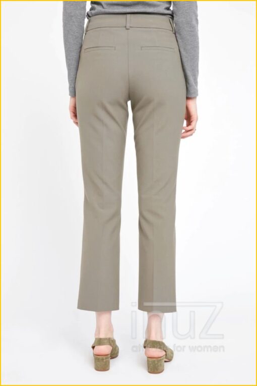 Broek Clara ankle 285 - FIU220003 smokey olive