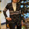 Inuz - Blazer Kikki long - INU220211 long striped