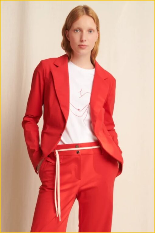 Jane Lushka - Blazer Solomon - JAN230001 red