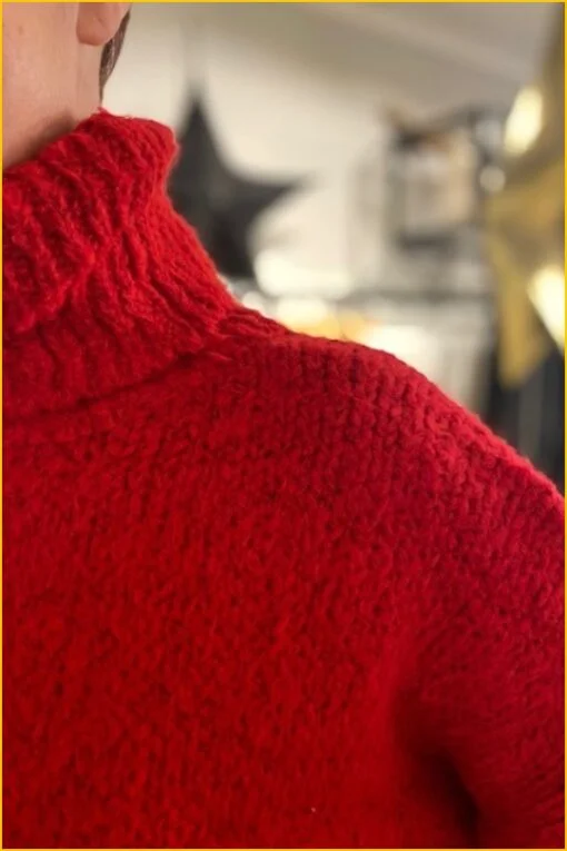 INUZ- Trui Jip -BHA220112 rood - Afbeelding 2