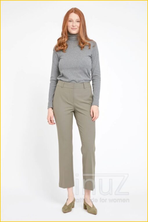 Broek Clara ankle 285 - FIU220003 smokey olive - Afbeelding 5