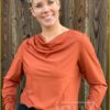 Tayler top -BRA210018 brandy