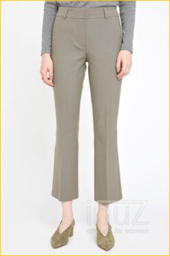 Broek Clara ankle 285 - FIU220003 smokey olive