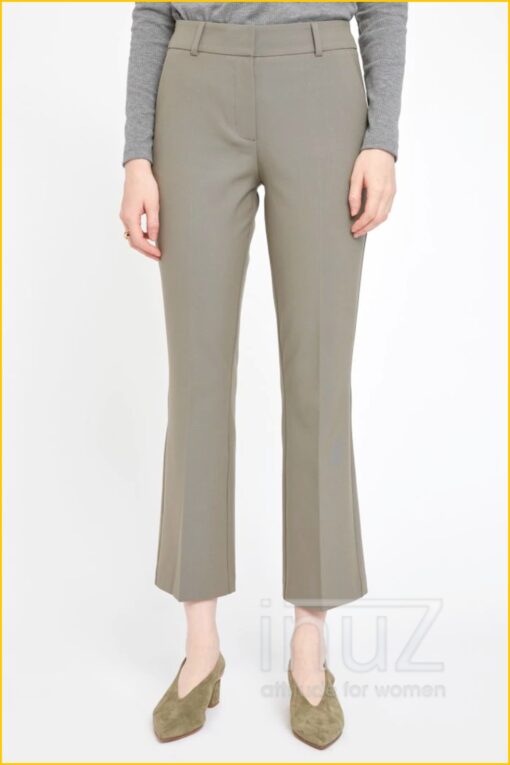 Broek Clara ankle 285 - FIU220003 smokey olive