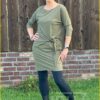 Jurk Darlyn -MYP210019 army groen