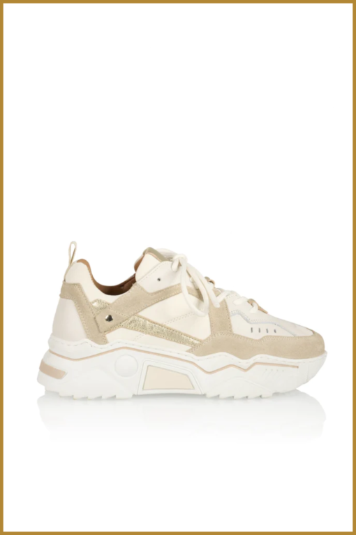 DWRS Label - Sneaker Pluto - DWR220009 off white/beige - Afbeelding 2