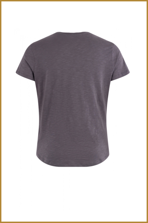 Moscow - Shirt KM Mtee - MOS230016 antra solid - Afbeelding 2