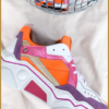 DWRS Label - Sneaker Pluto - DWR220010 white / orange