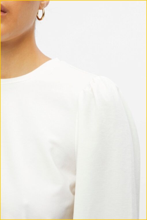 Object - Shirt LM OBJCAROLINE - OBJ230003 cloud dancer - Afbeelding 2