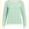 Object - Pullover OBJRAY - OBJ230021 fern green check