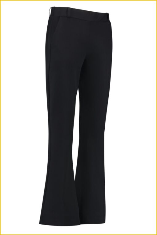 Studio Anneloes - Flair bonded trousers - STU220108 black - Afbeelding 2