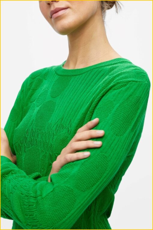 Object - Pullover OBJMARIA - OBJ230028 fern green