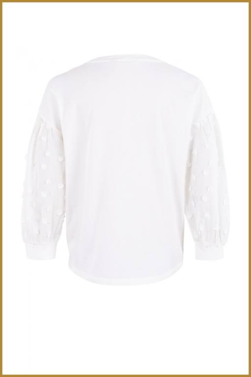 Moscow - Shirt LM Beate - MOS230015 Off-white base solid
