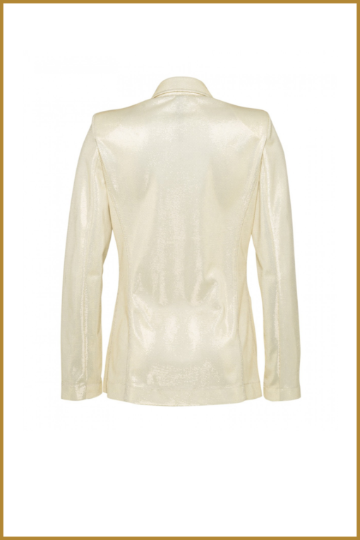 ZIP73 - Jasje glitter - ZIP230006 champagne - Afbeelding 2