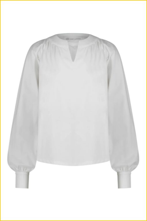 Jane Lushka - Blouse Wia - JAN230005 white