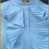 Blouse roesel - TUR230007 licht blauw