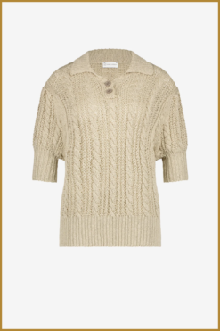 Alternative view of Pullover Mais - JAN230012 beige