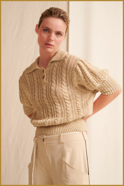 Pullover Mais - JAN230012 beige