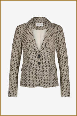 Alternative view of Blazer Havana - JAN230020 black melange