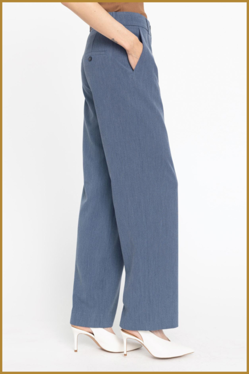 Broek Sophia - FIU230005 blue fusion