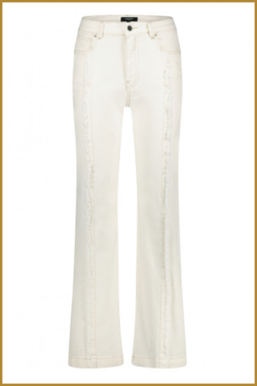 Freebird - Jeans Newport fringe - FRE230002 off white