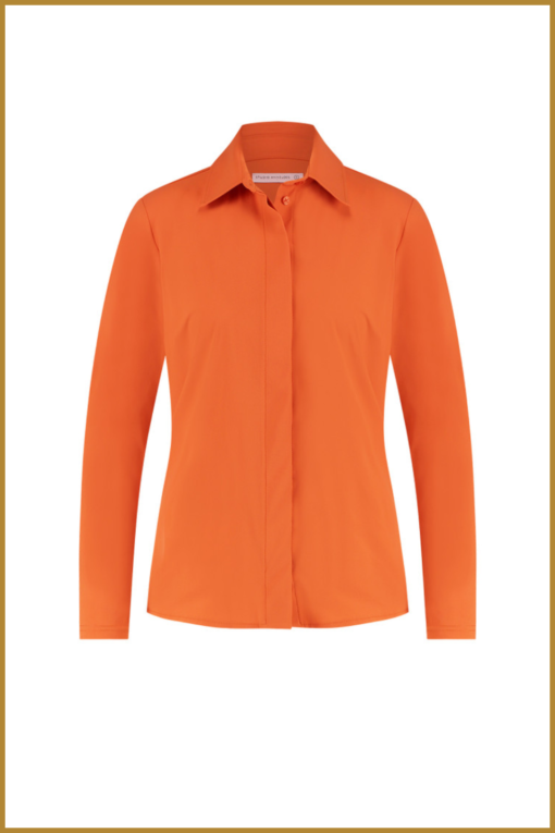 Studio Anneloes - Poppy blind shirt - STU230005 orange