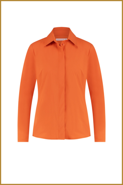 Studio Anneloes - Poppy blind shirt - STU230005 orange - Afbeelding 2