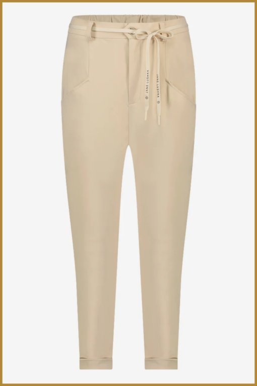 Pants Haris - JAN230016 beige - Afbeelding 3