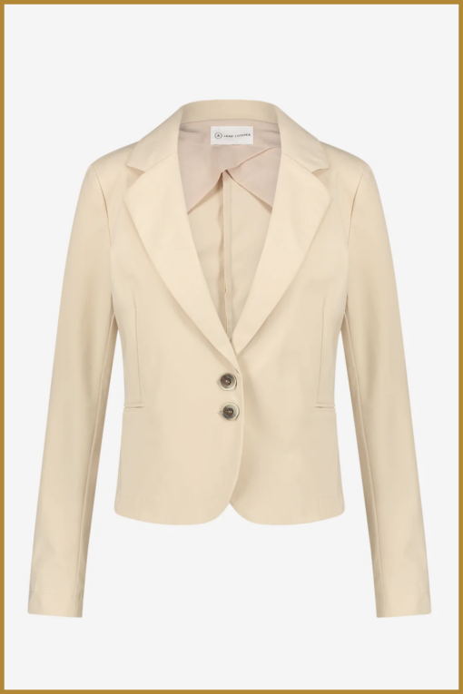 Jane Lushka - Blazer Solomon - JAN230015 beige - Afbeelding 2