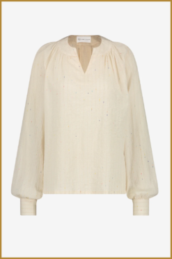 Alternative view of Jane Lushka - Blouse Wia - JAN230007 ecru