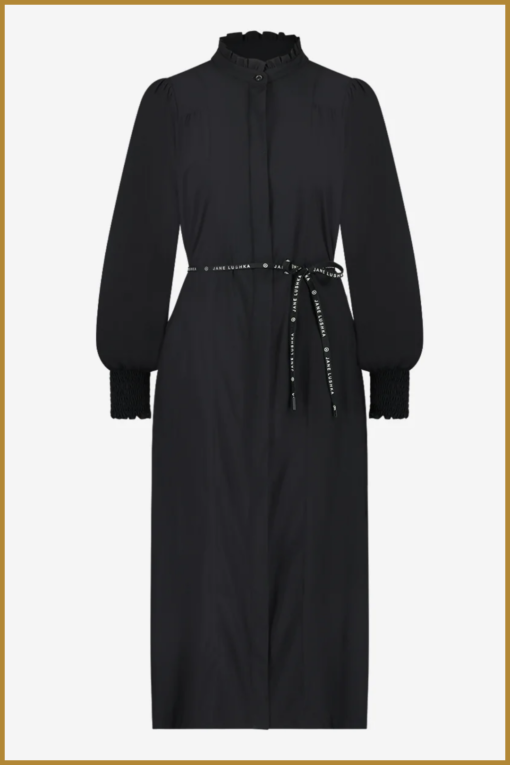 Jane Lushka - Jurk Oliver - JAN230019 black - Afbeelding 2