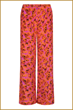 Ydence - Pants Jenn - YDE230011 purple flower