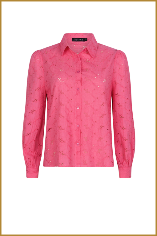 Ydence - Blouse Vieve - YDE230016 pink