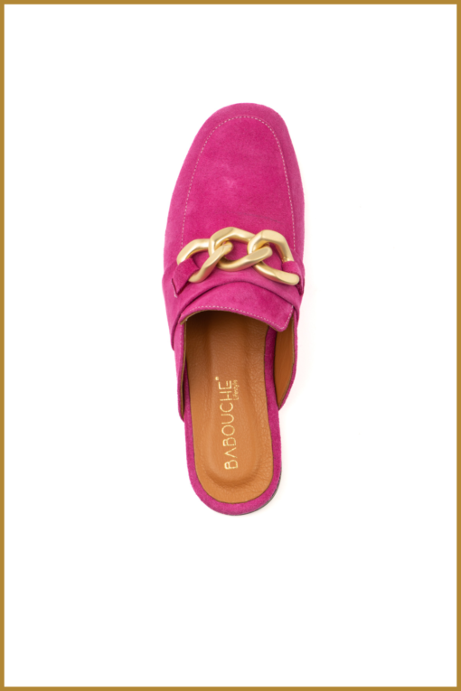 Babouche - Slipper Sophie - BAB230013 fuxia - Afbeelding 3