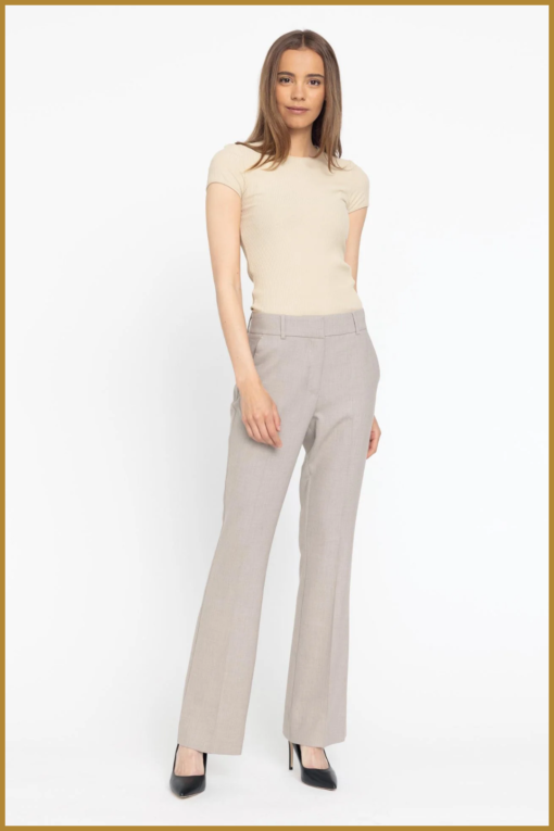 Broek Clara - FIU230003 oak melange
