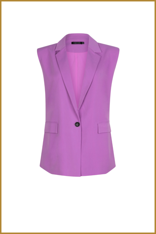 Ydence - Gilet Lima - YDE230017 purple